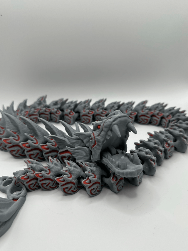 The Midgard Serpent Dual Colour Print