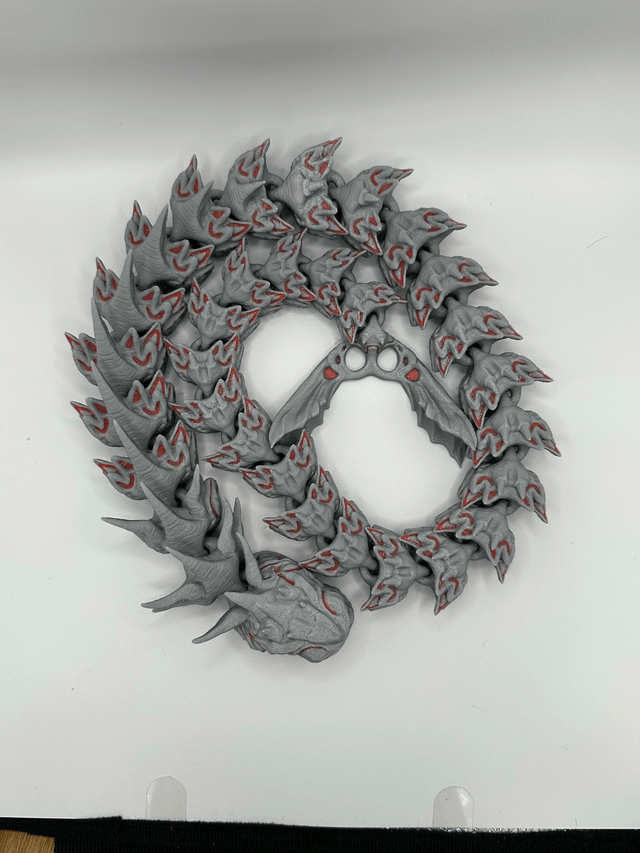 The Midgard Serpent Dual Colour Print