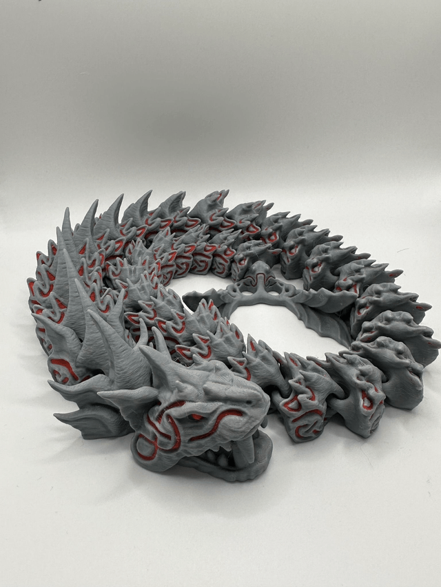 The Midgard Serpent Dual Colour Print
