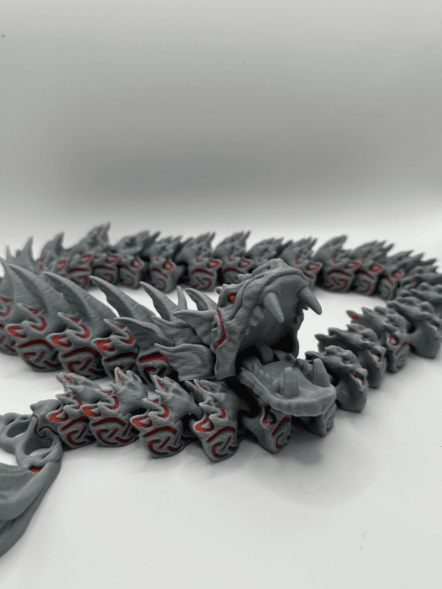 The Midgard Serpent Dual Colour Print