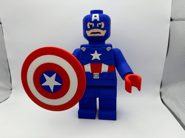 Big Brick Captain America